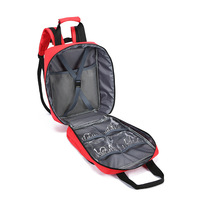 Trousse de premiers secours portable grande capacité en tissu Oxford orange/noir avec poignée droite, personnalisable, pour extérieur, maison, urgence automobile