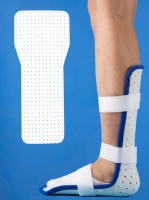Plaques de plâtre thermoplastique basse température pour membres inférieurs, pour pied tombant et fractures, légères et respirantes, usage hospitalier