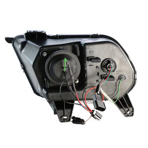 Convient pour <span class=keywords><strong>Ford</strong></span> 10-14 Ensemble de phare de cheval sauvage <span class=keywords><strong>Mustang</strong></span> Modification LED Daytime running lamp coulant eau clignotant - Product Image 6