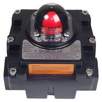 Katup Kupu-kupu DNOVA Baja Karbon NBR DN150 16bar -20 hingga 80 ° C, Aktuator Pneumatik, Sakelar Batas