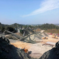 Planta Fija de Trituración y Cribado de Piedra de 400-600 t/h, Línea Completa con Trituradora de Mandíbulas, Cono y Fabricante de Arena para Proyectos de Infraestructura