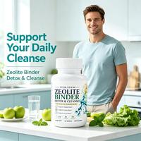 Capsules de Zéolite OEM : Zéolite Clinoptilolite Naturelle pour la Détoxification et la Purification – Complément Alimentaire Favorisant la Détoxification Cellulaire du Corps