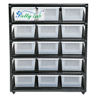 Vente directe usine : Système de rangement modulable et léger pour reptiles et lézards, avec bacs et supports, pour l'exportation mondiale
