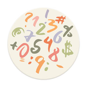 Alfombra Infantil Redonda de Dibujos Animados, Antideslizante, Diseño Moderno para Dormitorio, Área de Juegos, Segura para Niños, Lavable con Agua - Product Image 4