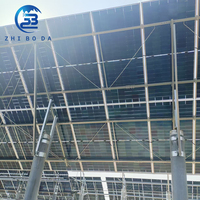 Offre Spéciale – Système de Montage au Sol Solaire Monocolonne pour Extérieur – Support de Structure Photovoltaïque – Support de Panneau Solaire pour Fixation au Sol