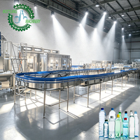 Ligne d'embouteillage d'eau CGF50-50-15 24000BPH pour bouteilles PET, machine de remplissage avancée qui booste la valeur de la marque