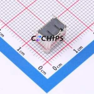 HC-TYPE-C-16P-032C USB <b>Connector</b> SMD <b>Connector</b> ( <b>Connector</b> Type: Type-C )( Gender: Female )( Mounting Type: Horizontal Mount ) - Product Image 2