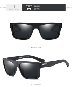 Gafas de Sol DUBERY 2026 con Logotipo Personalizado, Montura Azul para <span class=keywords><strong>Mujer</strong></span>, Moda de Lujo, Venta al Por Mayor de Fabricantes Chinos, Montura Grande - Product Image 2