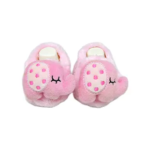 Kustom Lembut Boneka Binatang Mainan Mewah untuk Bayi Perempuan Sepatu Bayi Berjalan Sepatu