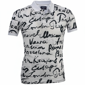เสื้อผ้าฝ้ายพิมพ์ลาย 100% ทรงสลิมฟิตลำลอง ไซส์ใหญ่ สำหรับผู้ชาย ออกแบบพิเศษสำหรับเล่นกีฬา - Product Image 2