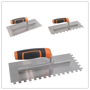 Newcome — truelle de finition de plâtre crantée en acier inoxydable, outils manuels de coupe souple - Product Image 4