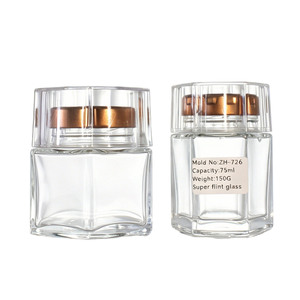 Eleganti Barattoli <span class=keywords><strong>in</strong></span> <span class=keywords><strong>Vetro</strong></span> Vuoti di Alta Qualità, Antigraffio, da 50ml e 100ml, per Tè alla Frutta, Frutta Secca, Alimenti, Mandorle, con Stampa a Caldo - Product Image 2