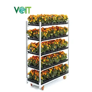 VOIT customized garden rolling transport storage flower nursery cc container