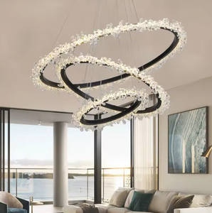 Zeal Lighting Fringe Decorativo Vidrio moderno 20cm Led G4 Lámpara colgante Pantallas - Product Image 3