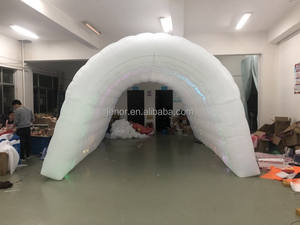 <span class=keywords><strong>Tente</strong></span> <span class=keywords><strong>tunnel</strong></span> gonflable à LED, <span class=keywords><strong>tente</strong></span> gonflable pour événements, entrée de fête - Product Image 5