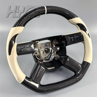 Volant en fibre de carbone de style sport pour Chrysler 300 C 300C Sedan SRT SRT8 Touring, pour Dodge Charger Challenger Magnum