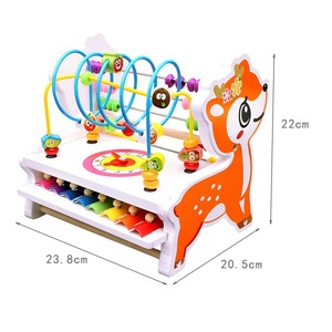 HOYE CRAFT-abalorio educativo para niños, cuentas de roscado, juego de ocho tonos, juguete, gran oferta - Product Image 3