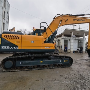 Excavadora Usada Original Coreana Yikun 220LC-9, Tractor Excavador Hyundai 220-9S, Excavadoras de Cadenas Hyundai 220 de Segunda Mano en Venta - Product Image 2