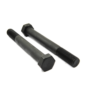 Vis hexagonales en acier au carbone classe 8.8, oxydées noires, filetées intégrales et semi-filetées, M8 M7 M6 ISO4014 <span class=keywords><strong>ISO4017</strong></span> - Product Image 1