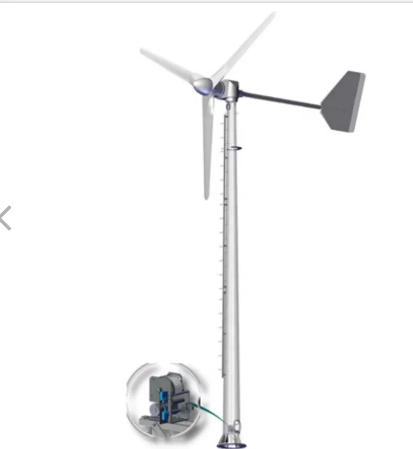 Système d'alimentation de turbine éolienne 2KW 3kw 5kw 10kw système d'énergie éolienne solaire hybride éolienne à onduleur