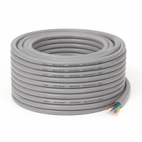 Ästhetisches Weiß/Graues RVV 3-adriges 2,5mm² Flexibles Elektrokabel für Moderne Büroeinrichtung