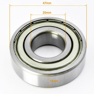 Roulement à billes à gorge profonde à une rangée BTON, dimensions 20x47x14 mm, acier chromé GCR15, 6204-2RS 6204RS 6204 2RS RS RZ <span class=keywords><strong>2RZ</strong></span> - Product Image 2