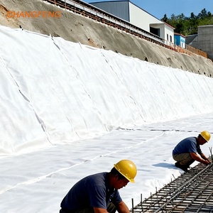 Tissu non tissé aiguilleté en <span class=keywords><strong>feutre</strong></span> de polypropylène (PP) <span class=keywords><strong>Geotextile</strong></span> 300g <span class=keywords><strong>pour</strong></span> applications en sous-sol - Product Image 4