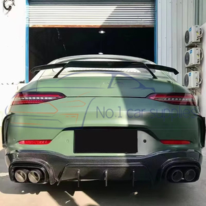 Para <span class=keywords><strong>Mercedes</strong></span> <span class=keywords><strong>Benz</strong></span> <span class=keywords><strong>AMG</strong></span> GT50 53 <span class=keywords><strong>43</strong></span> 63, Alerón Trasero, Difusor Trasero, Faldones Laterales, Alerones Delanteros de Fibra de Carbono NUEVOS - Product Image 6