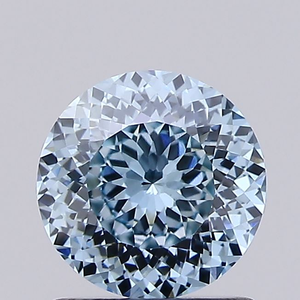 Diamante de Laboratorio Azul Intenso de Corte Portugués, Certificado IGI VVS, Gema Suelta para Diseño de Joyería Elegante - Product Image 2