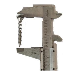 Stainless Steel <b>Flat</b> Head Cross <b>Screw</b> 6mm X 40mm For Metal Furniture Applications - Product Image 2