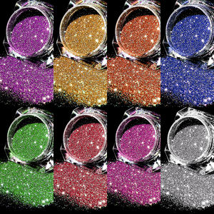 Pó de Glitter Diamante Refletivo Pó Brilhante Para Unhas Cristal Pigmento de Diamante Para Unhas - Product Image 6