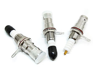 جودة عالية الدقة موصل SHV Bulkhead Bulkhead جهات اتصال نحاسية منخفضة الضوضاء للمختبر/اختبار الجهد العالي في المخزون - Product Image 2