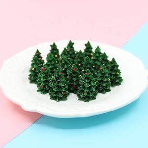 Cabujón de Resina Kawaii con Diseño de Árbol de Navidad 3D para Adornos, Accesorios, Manualidades y Scrapbooking - Product Image 5
