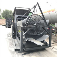 Séparateur de sable et de pierres portable, machine de criblage vibrante pour la construction de ponts