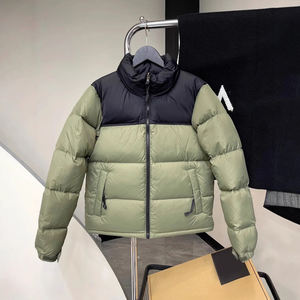 Nieuwe stijlen herenjassen, Europese en Amerikaanse lange gewatteerde jassen met opstaande kraag, warme donsjassen en wijde broodjassen - Product Image 3