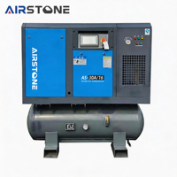 Compresseur d'air rotatif à vis industriel Airstone PM VSD 15-22KW 20-30HP 16Bar 4-en-1 intégré pour la découpe laser à fibre