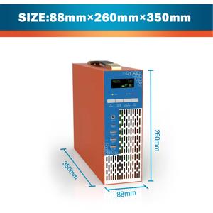Station d'alimentation portable 2 kVA/2 kW 2000 Wh avec batterie de 16 heures pour la maison, les situations d'urgence et l'alimentation extérieure - Product Image 4