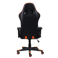 Chaise de bureau pivotante de direction traditionnelle en cuir PU avec accoudoirs réglables pour ordinateur et jeux