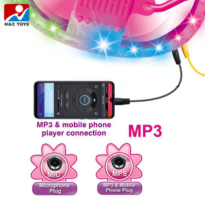 Giáo dục trẻ sơ sinh Đàn <span class=keywords><strong>piano</strong></span> điện tử bàn phím cụ chơi thiết lập trẻ em microphone âm nhạc karaoke hát đồ chơi pin hoạt động - Product Image 3