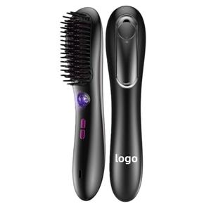 <span class=keywords><strong>Brosse</strong></span> lissante électrique portable sans fil rechargeable par USB à ions négatifs, mini peigne, alternative à <span class=keywords><strong>Tymo</strong></span> - Product Image 4