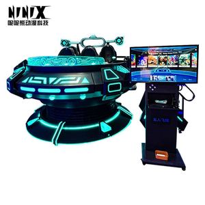 Simulador de Movimiento VR Circular de Seis Asientos, Máquina de Juegos de Cine Dinámico para Parques de Atracciones, Salas de Juegos y Entretenimiento en Interiores - Product Image 2