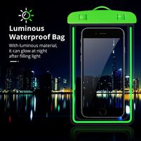 Pochette Téléphone Étanche Universelle en PVC de Haute Qualité pour Extérieur & Sac Étanche avec Cordon pour Téléphones Mobiles, Design Sportif, Livraison Rapide