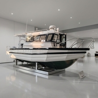 Bateau en aluminium Gospel de 25 pieds/7,5 m de la fabrique chinoise de bateaux, bateau de pêche en aluminium soudé facile à construire, à vendre aux Fidji