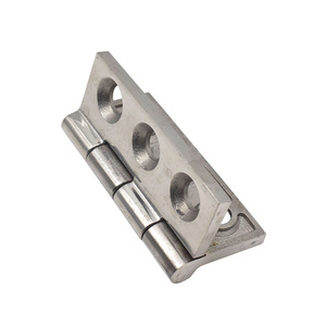 Bisagras de Acero Inoxidable 304 de Alta Resistencia 65X55X6, Herrajes Industriales Reforzados para Gabinetes - Product Image 2