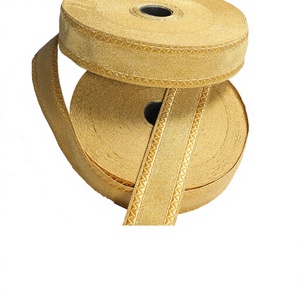 Cordones de trenzas de alambre de lingotes de oro con ribete y encaje para vestimentas Iglesia Venta de color dorado personalizado en Pakistán - Product Image 1