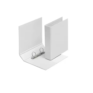 Bán buôn tùy chỉnh các tông màu trắng văn phòng & trường sử dụng Nhẫn thư mục tập tin A4 2 Vòng chất kết dính hộp tập tin tổ chức - Product Image 6
