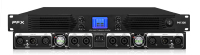 Amplificateur de puissance numérique PFX P41300 Classe D 1300 Watts 4 canaux avec écran d'affichage 1U Amplificateur audio professionnel