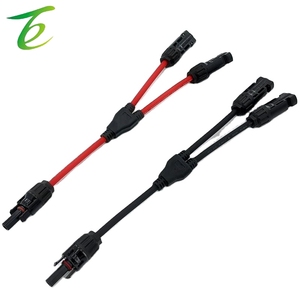 Hot-bán 1-phút 2-y loại ba-way MC4 kết nối cáp năng lượng mặt trời quang điện Bảng điều chỉnh kết nối không thấm nước Doanh cho năng lượng mặt trời - Product Image 2