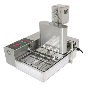 Gran oferta, máquina para hacer rosquillas Industrial comercial, máquina eléctrica de alta eficiencia para hacer rosquillas, Mini máquina automática para hacer rosquillas - Product Image 4