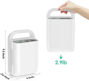 Chăm sóc sức khỏe Nguồn cung cấp y tế hen suyễn máy xách tay tiếng ồn thấp cầm tay máy nén khí dung - Product Image 2